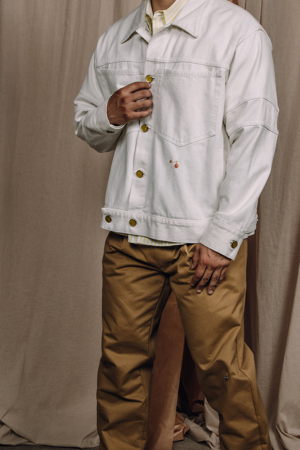 COOL HAND LUKE WHITE DENIM