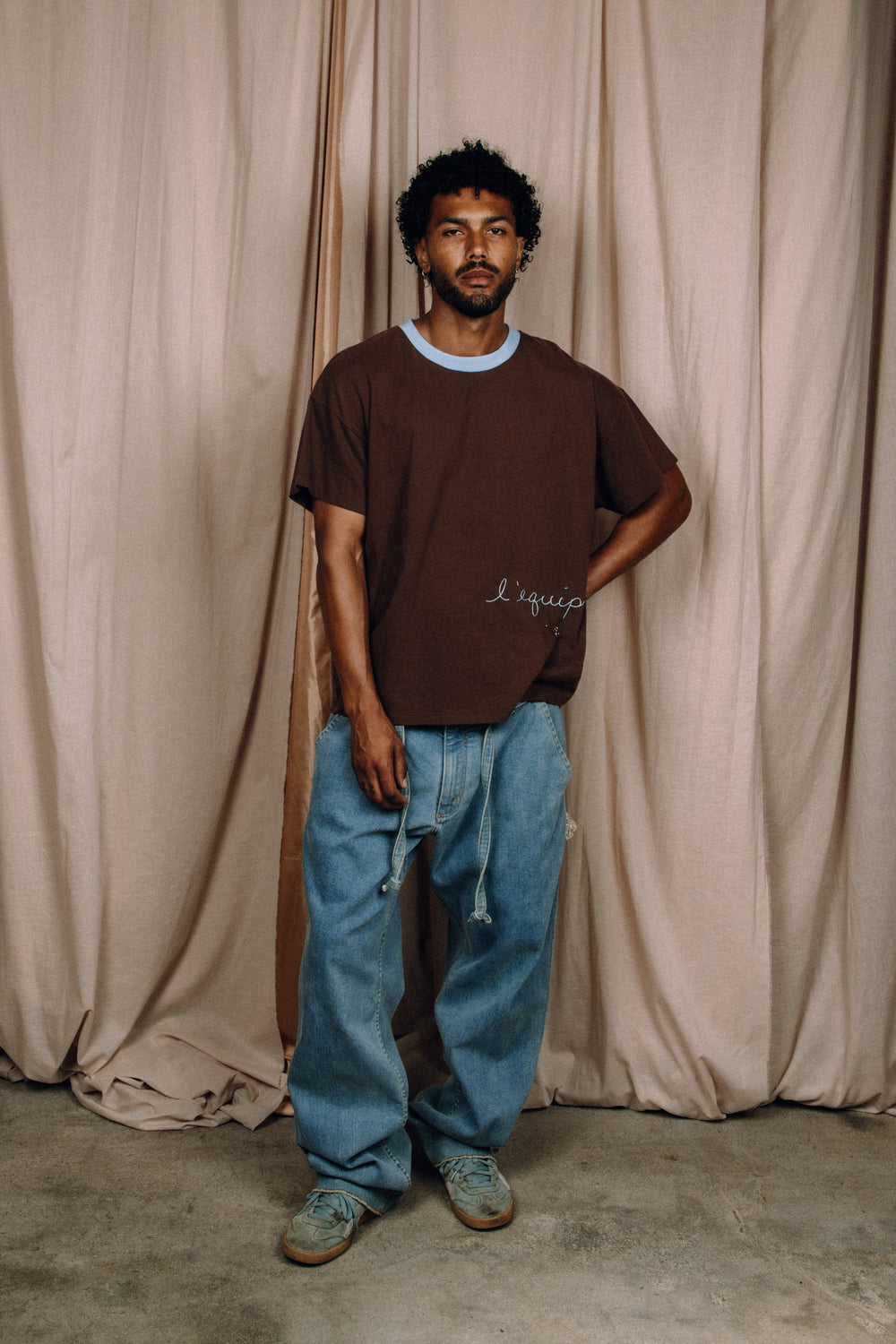 BOY PANT WASH BLUE