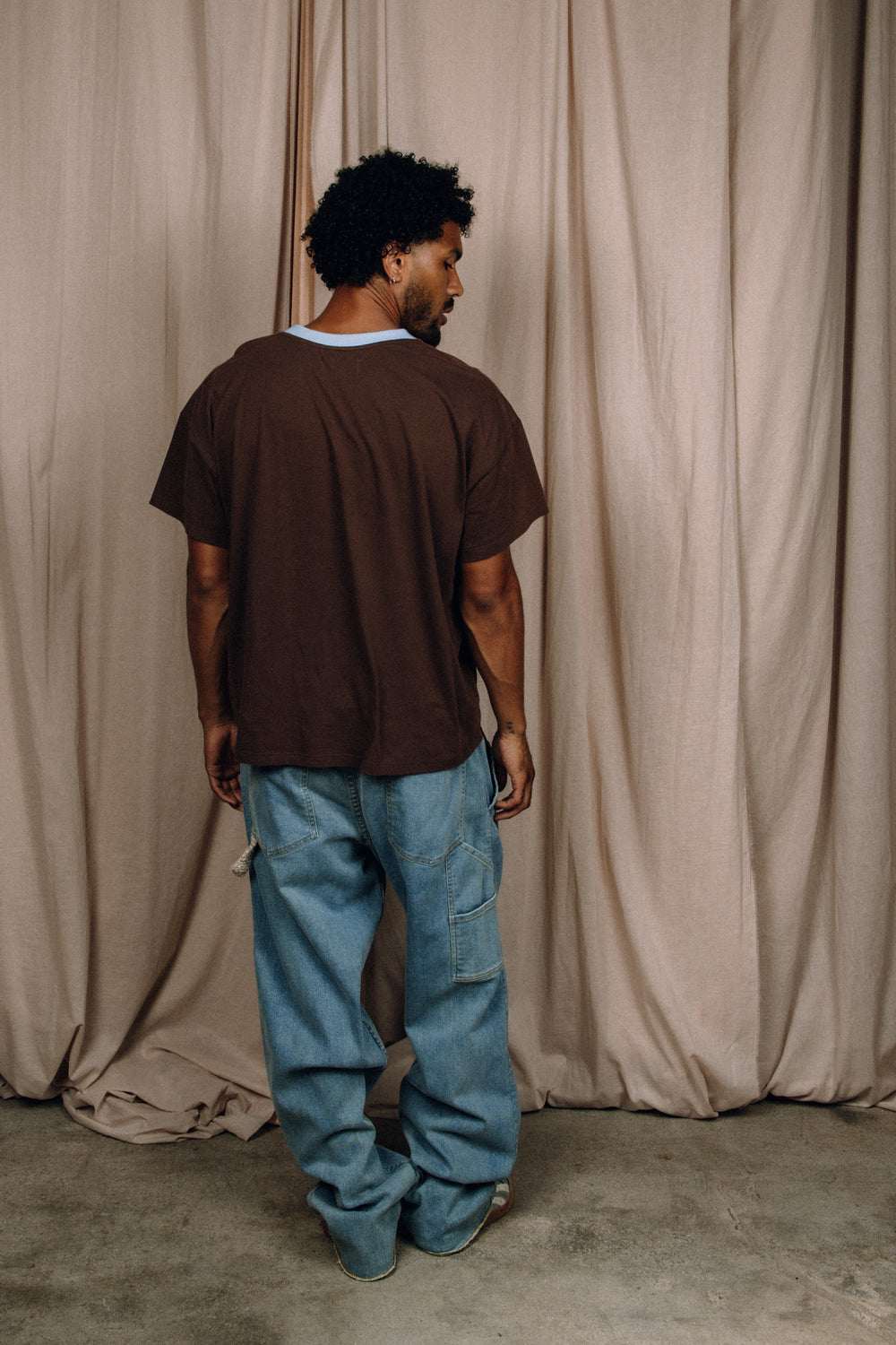 BOY PANT WASH BLUE