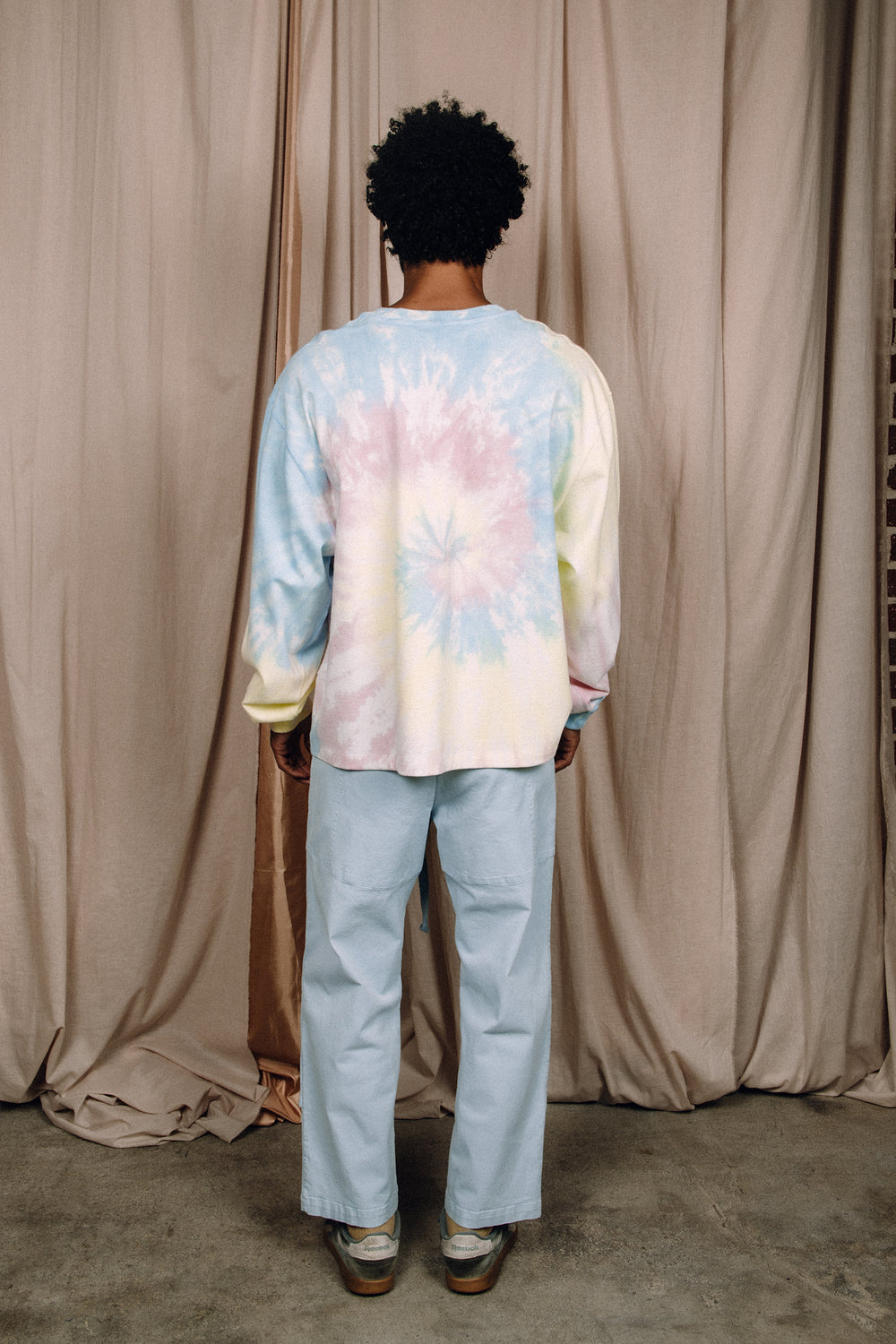 TENT TEE, TIE DYE CROP