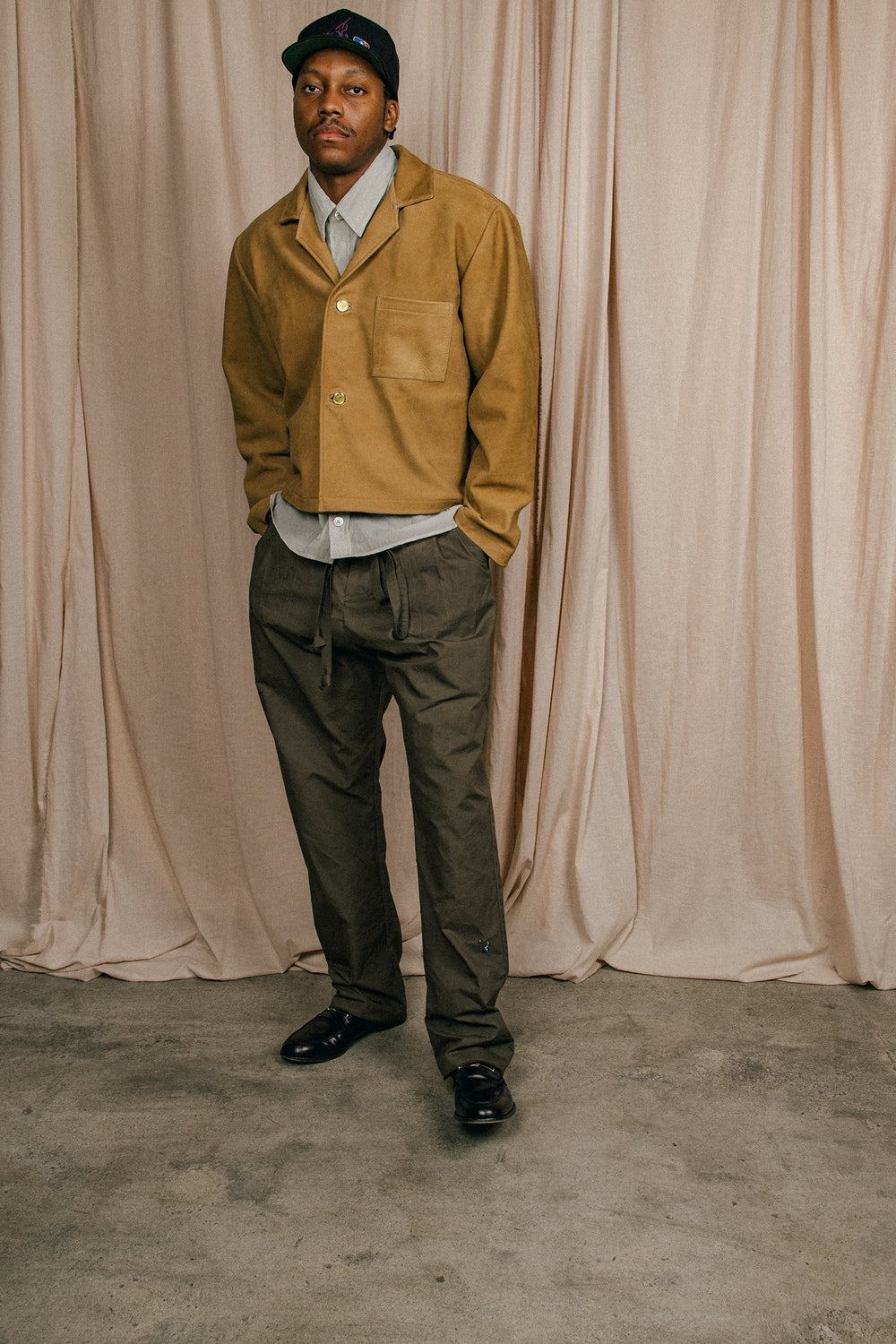 BAR JACKET CAMEL