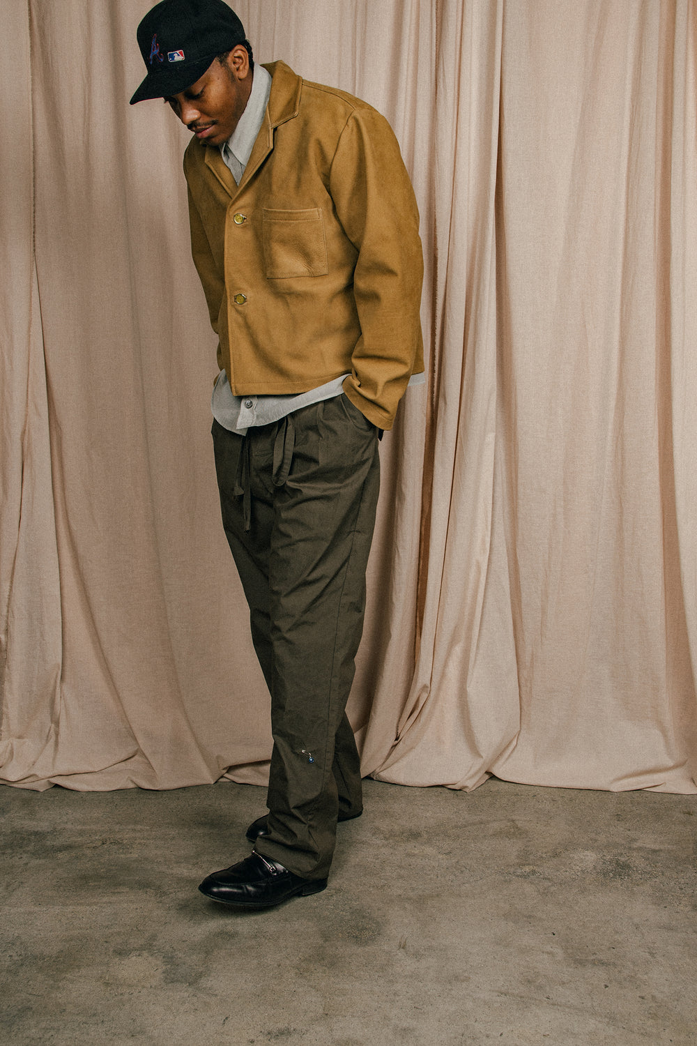 BAR JACKET CAMEL