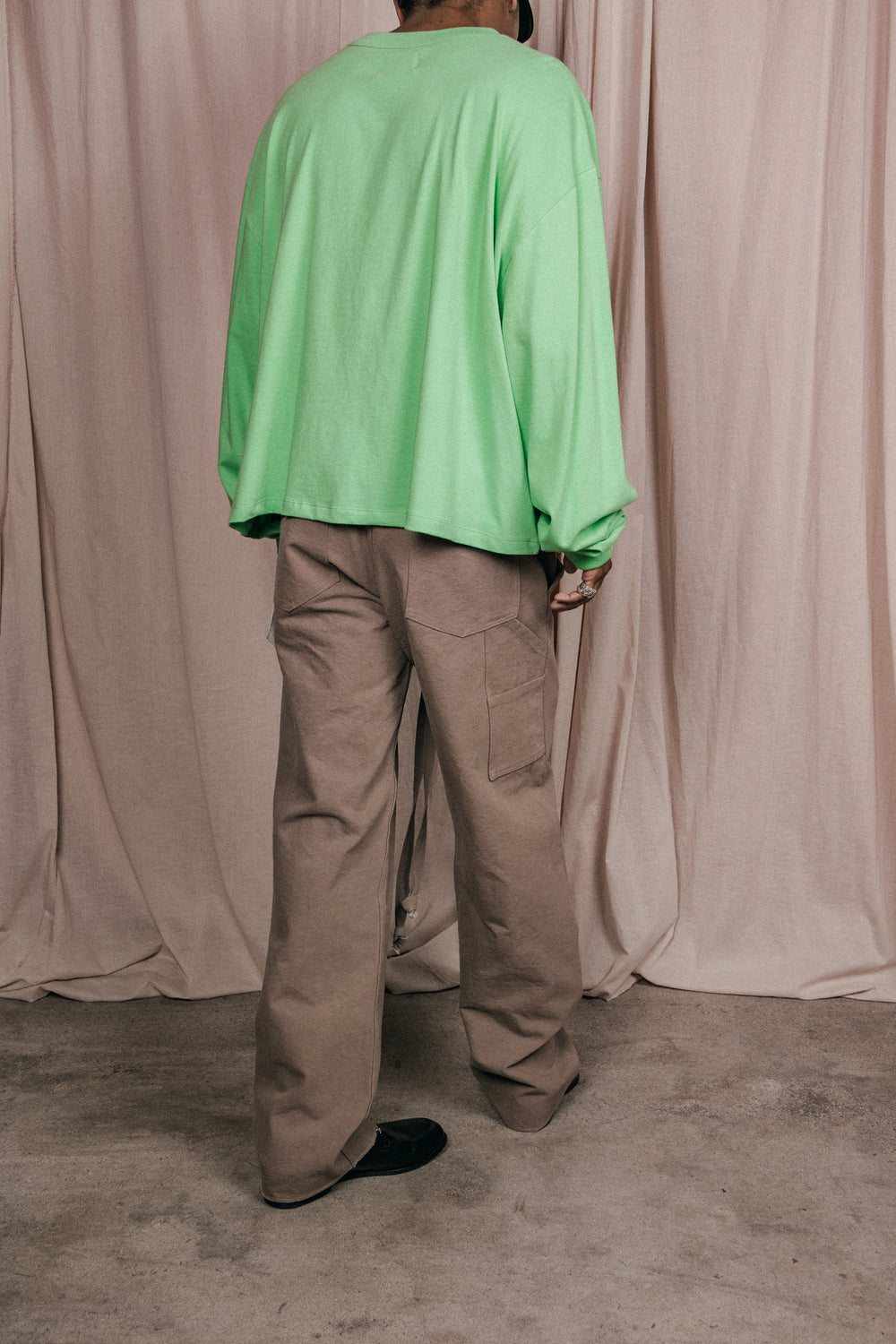 BOY PANT, PALE OAK