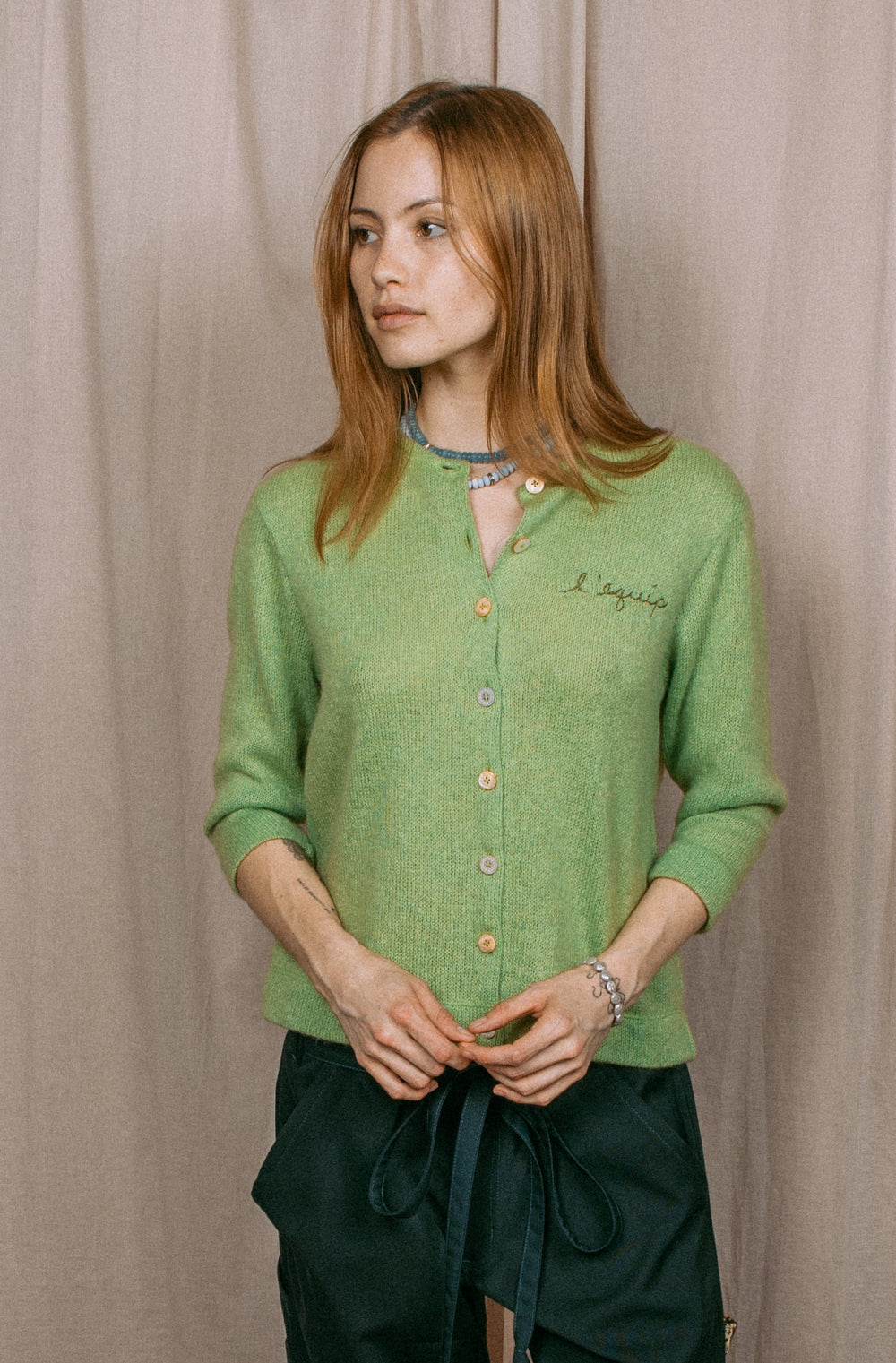 COMO KNIT, LIME