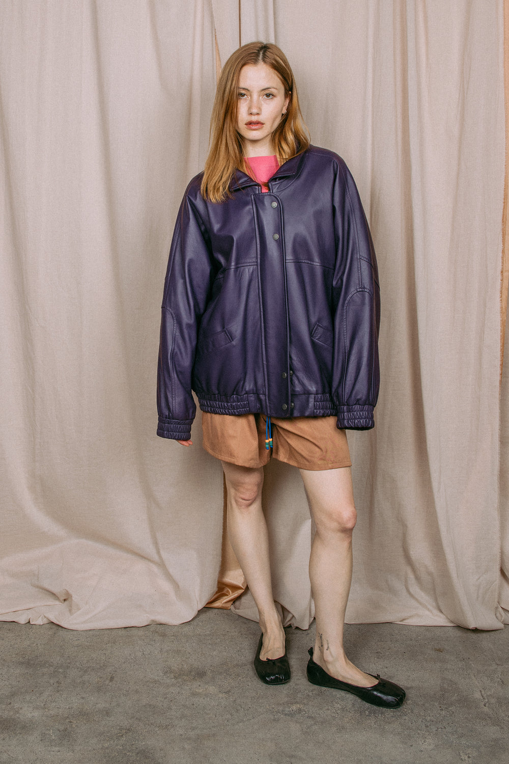 LOW KEY CHAMP PURPLE LEATHER