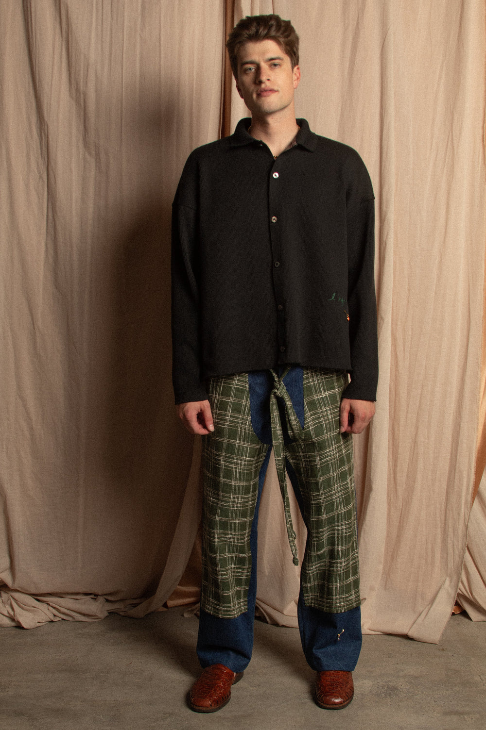 PAT PANT DENIM & TARTAN