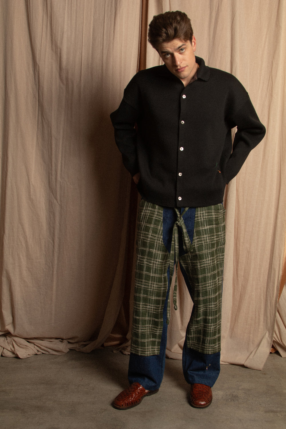 PAT PANT DENIM & TARTAN
