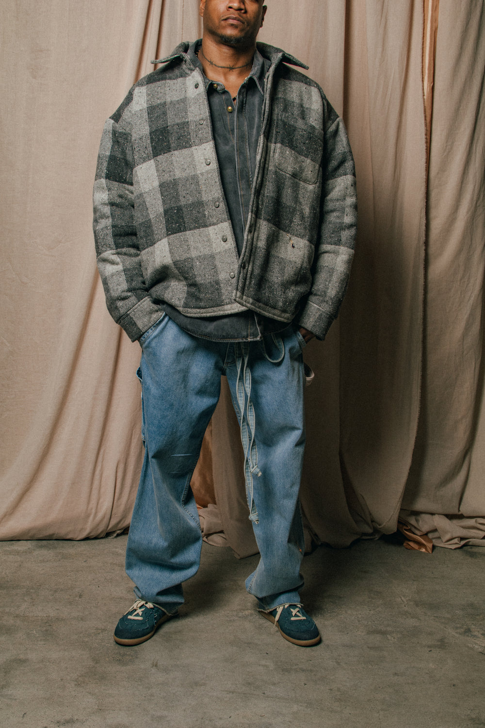 BOY PANT WASH BLUE