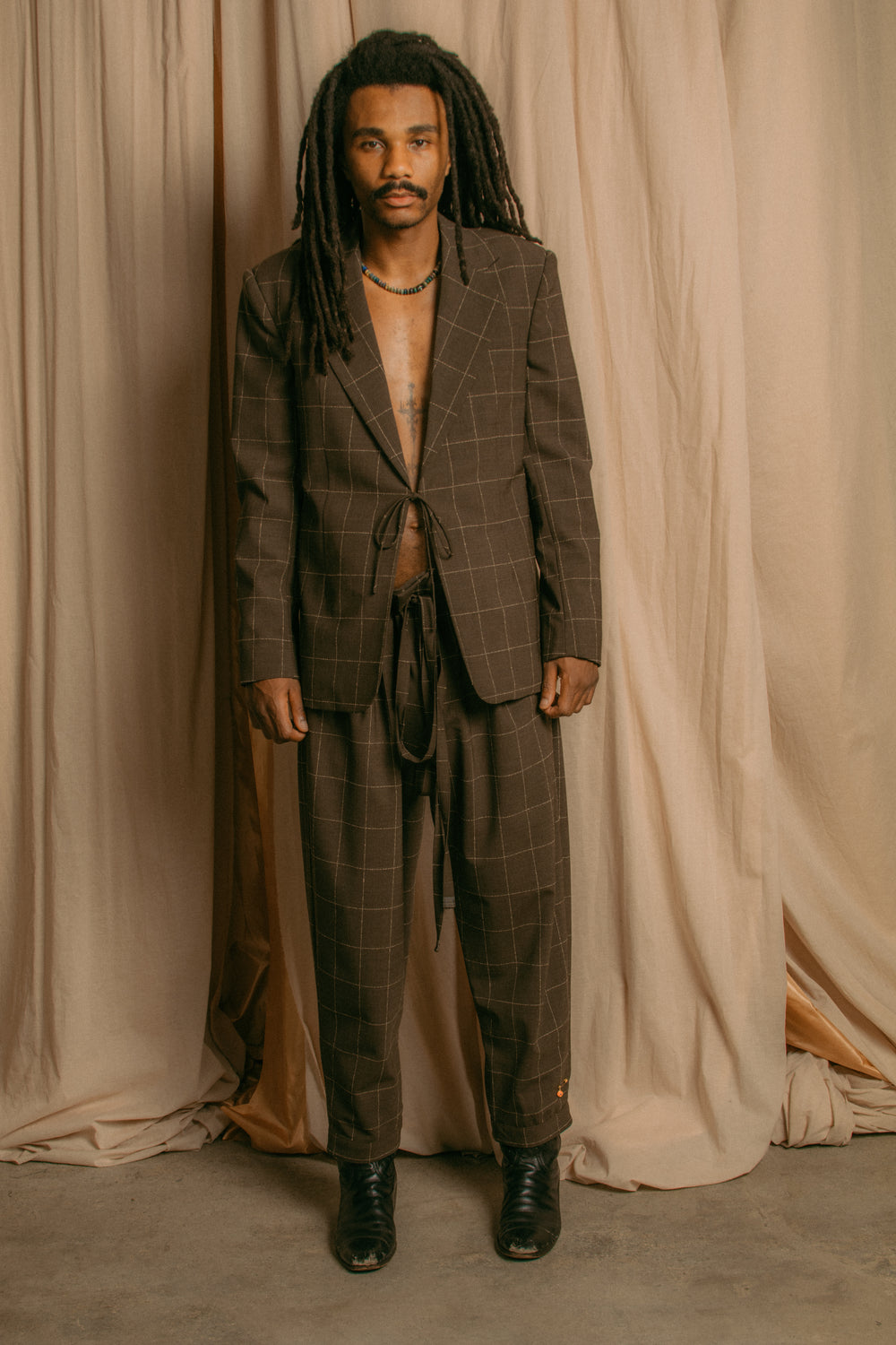 MARION ROMAN PLAID