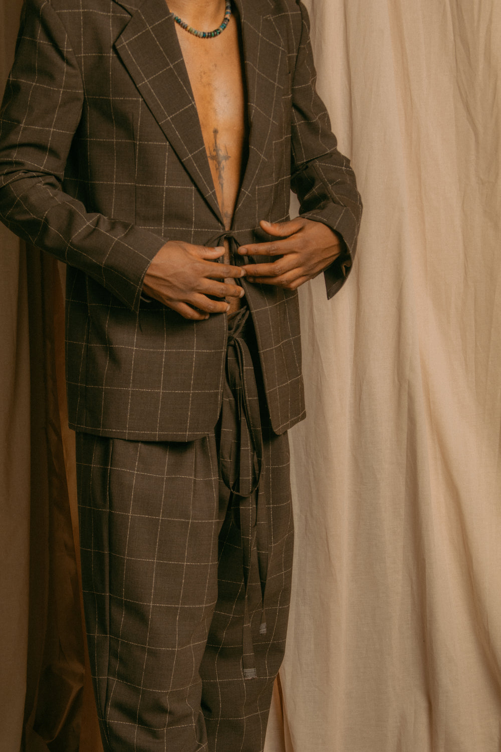 MARION ROMAN PLAID