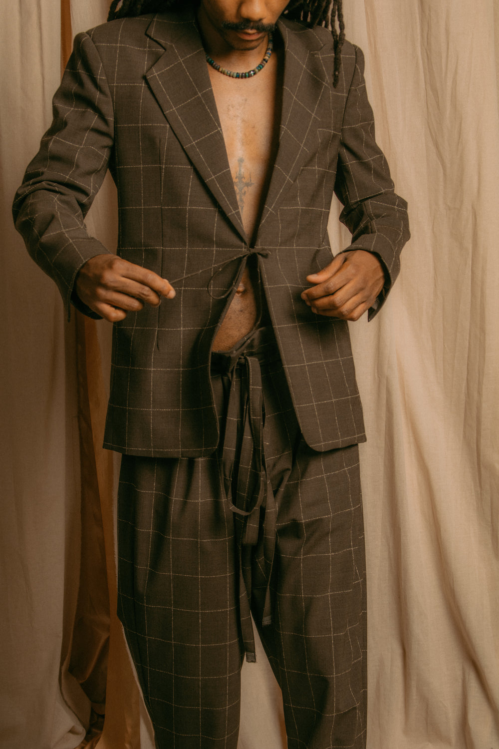 MARION ROMAN PLAID