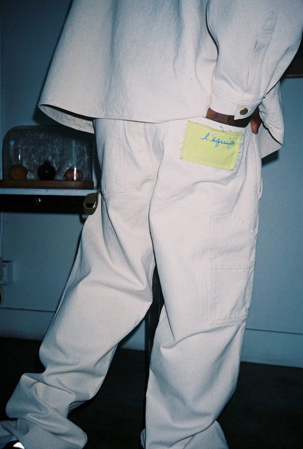 BOY PANT NATURAL CANVAS