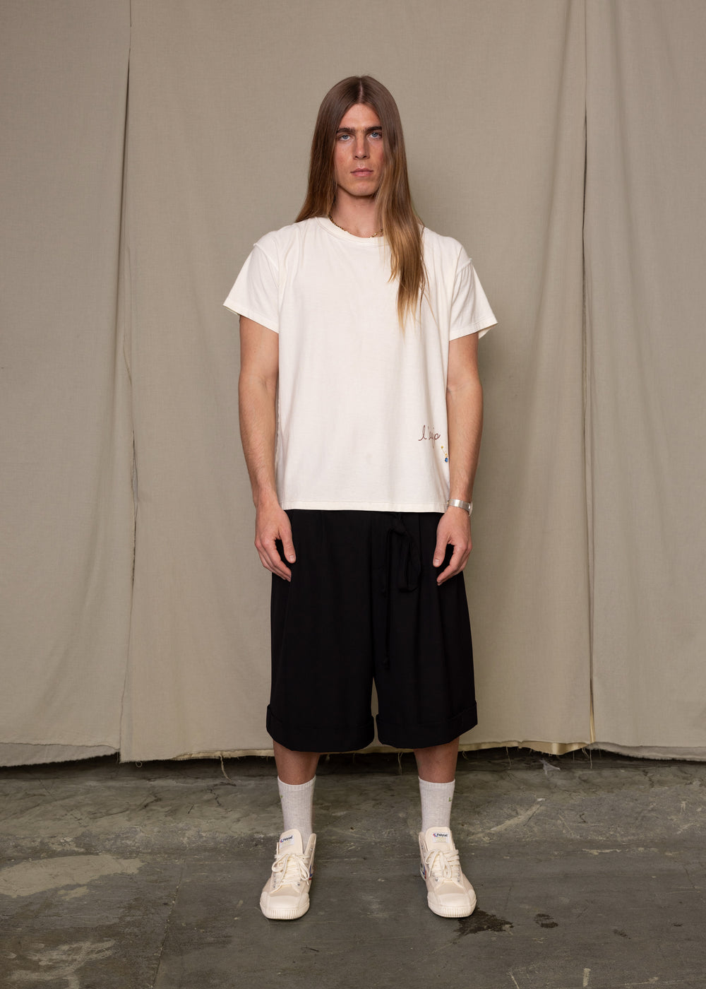 REPURPOSE TEE NIGHTSONG CREAM