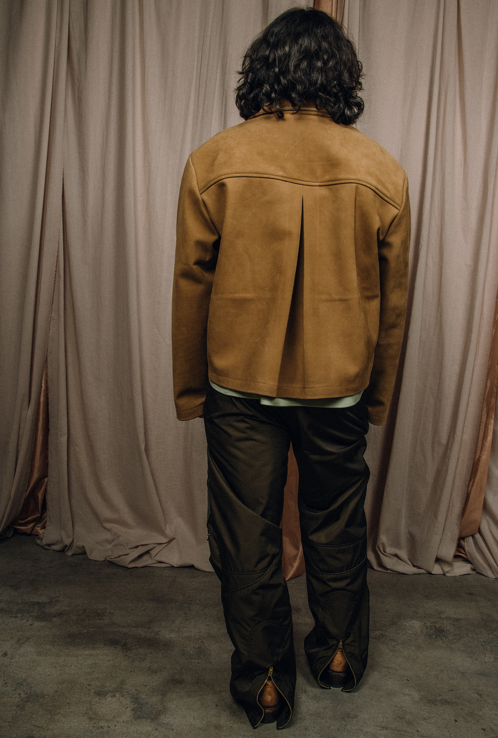 BAR JACKET CAMEL