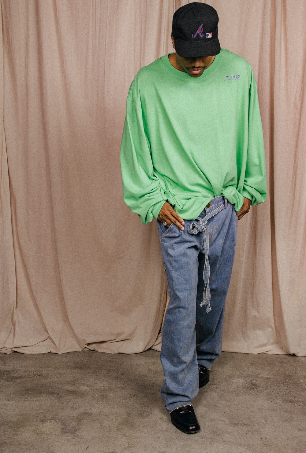 BOY PANT WASH BLUE
