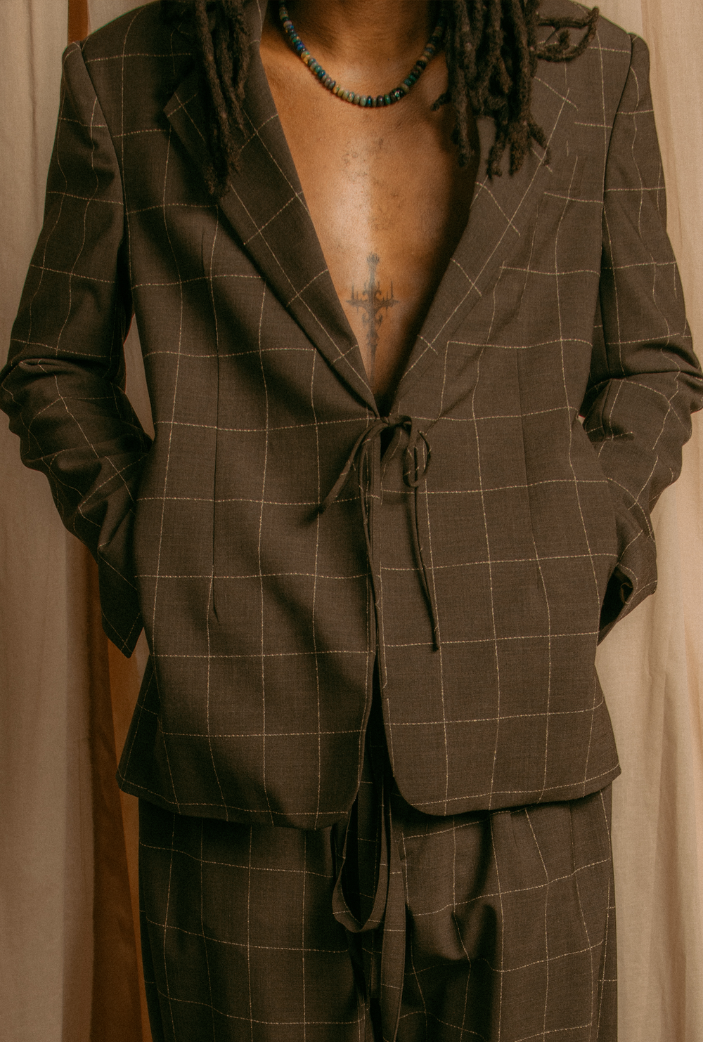 MARION ROMAN PLAID