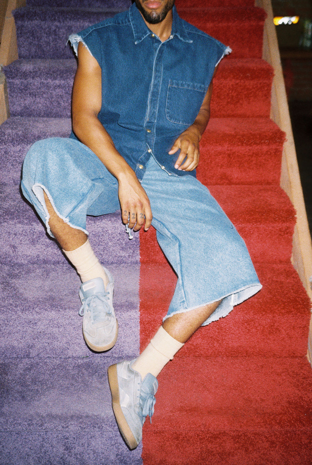 CLARK WASHED DENIM