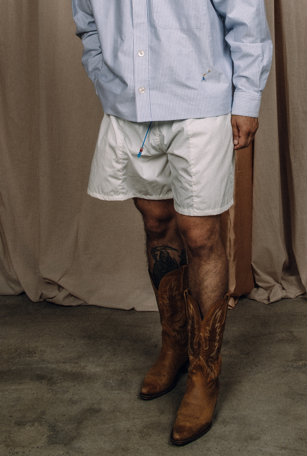 SWIM TRUNKS SNOW