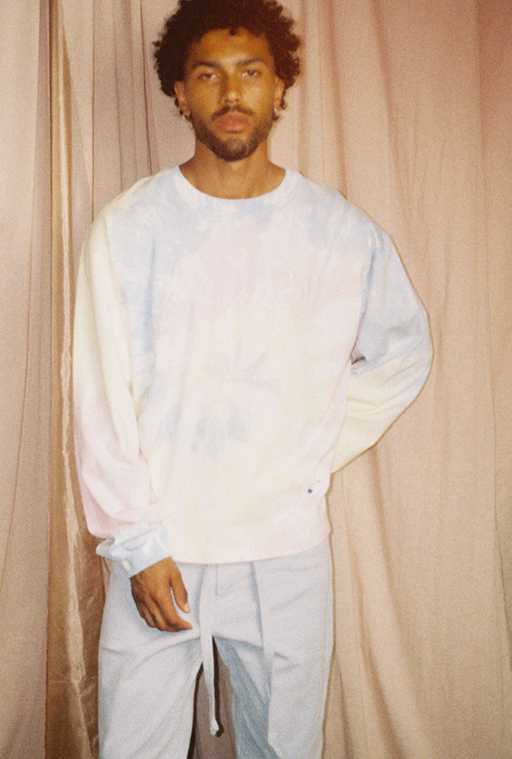 TENT TEE, TIE DYE CROP
